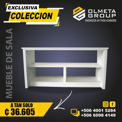 Mueble de sala sencillo